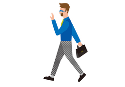 on footのイラスト